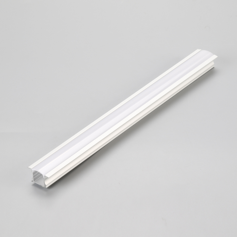 Profil din aluminiu cu LED-uri încastrat, pentru LED-uri, cu clip cu resort