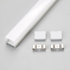 Canal din aluminiu pentru canalul de aluminiu cu bandă LED pentru difuzor flexibil cu LED-uri