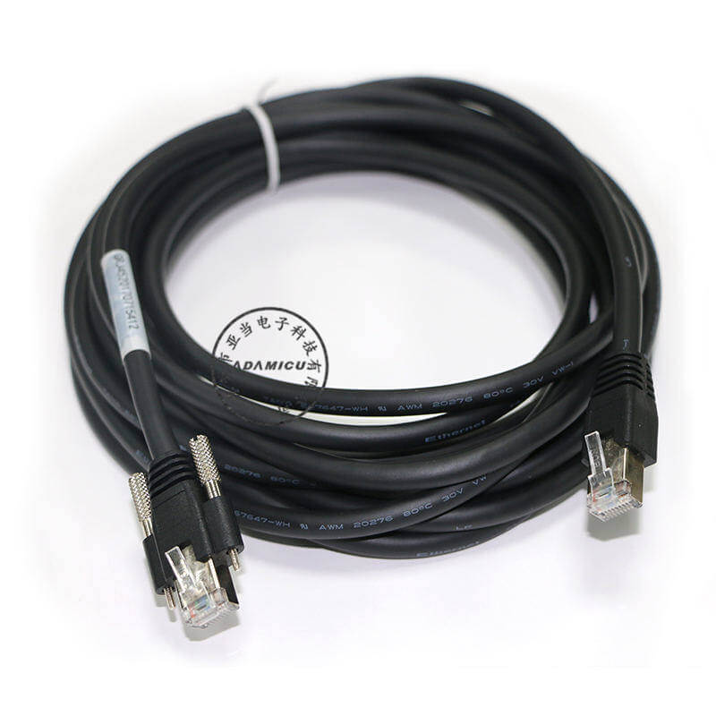 Camera industrială automată vizuală pentru cabluri Ethernet cu cablu de legătură Sony cu șurub