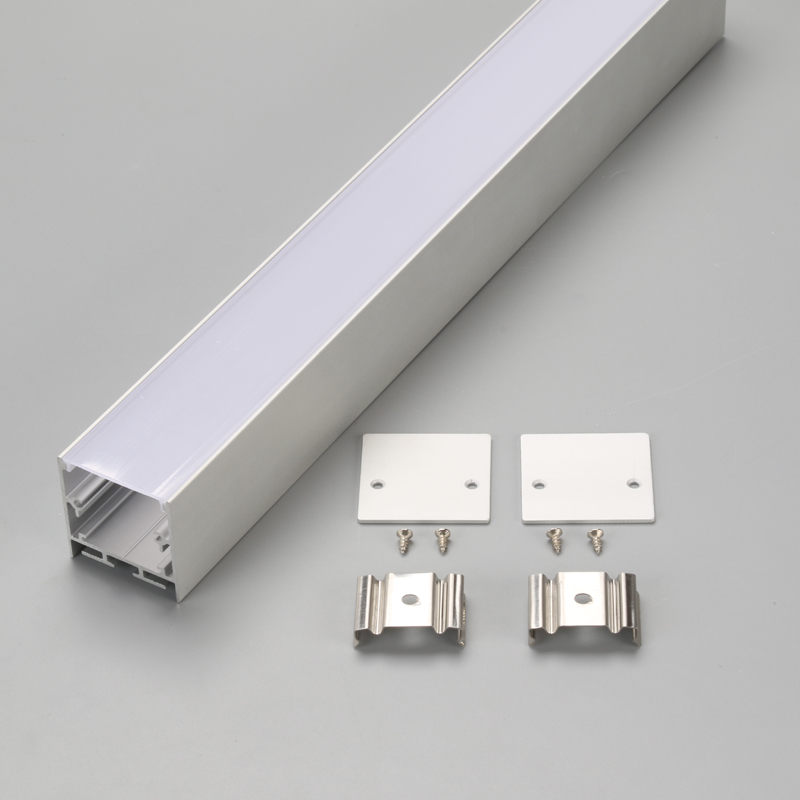 Argintiu / alb / alb profil de aluminiu pentru LED-uri de lumină liniară carcasă de către producătorul din China