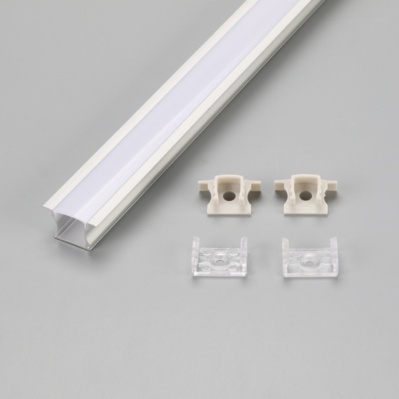 H forma de iluminat liniar aluminiu profil de aluminiu LED strip strip cu capac difuzor