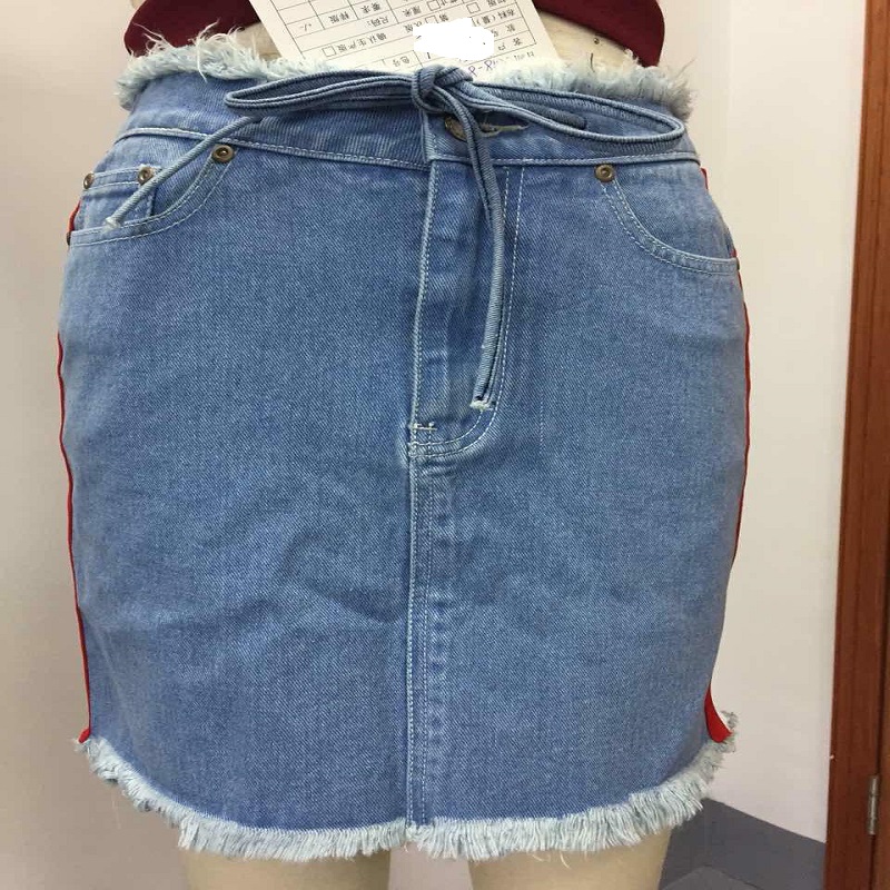 dama cu fâșie denim WS322