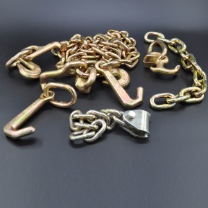 Cârlig forjat Mini J G70 cu placă galbenă sudată