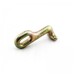 Cârlig forjat G70 T cu legătură sudată placat galben