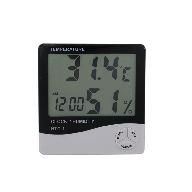 Digitala wireless wireless interior interior igrometru Termometru exterior Monitor wireless de temperatură și umiditate fără suport cu picioare