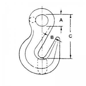 Cârlig de prindere pentru ochi G70 5/16 \