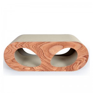 Ecran YJ Sală de zgârieturi ondulată pentru animale de companie, ecologică