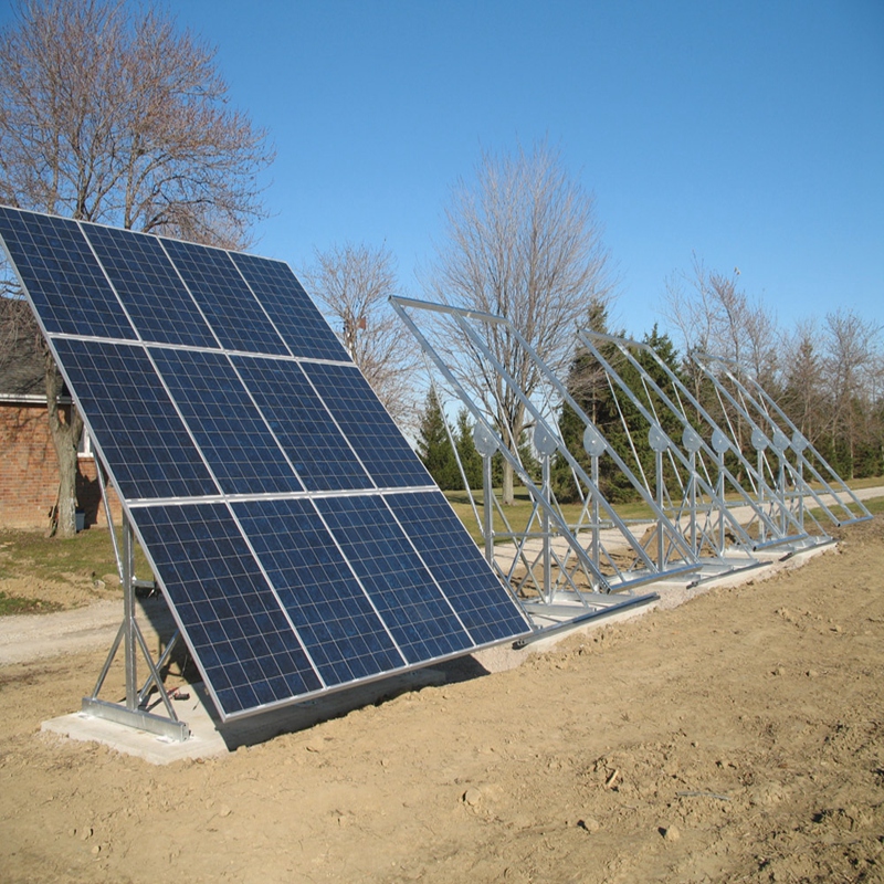 Structura din oțel cu energie solară