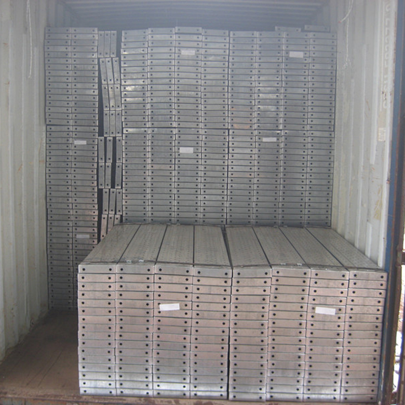 Scândură metalică cu platformă zincată cu lățime de 240 lățime