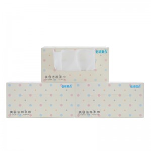 Ștergeți curățarea facială de unică folosință