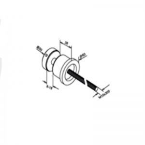 Suport de întărire cu pereți din sticlă 50MM OD