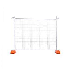 Gard de siguranță zincat la cald și scrimă temporară