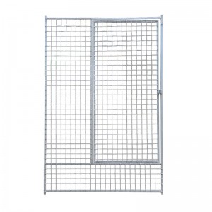 Curea pentru câine mare învelită în aer liber, cu plasă fierbinte, galvanizat, cu cârlig pentru câini mari