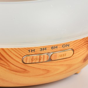 Vânzare la domiciliu fierbinte cu ultrasunete Aroma din lemn Aroma Mașină de difuzor de ceață