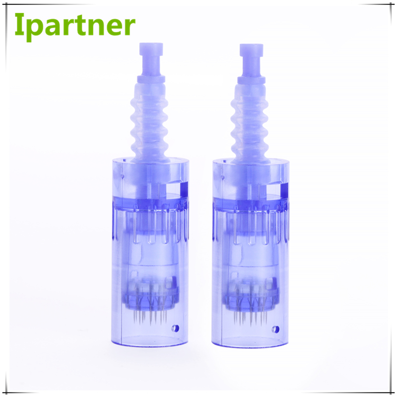 Set de 10 piese Ipartner de cartușe pentru ace înlocuite cu 12 pini pentru sterilizat Derma Pen Stamp EO