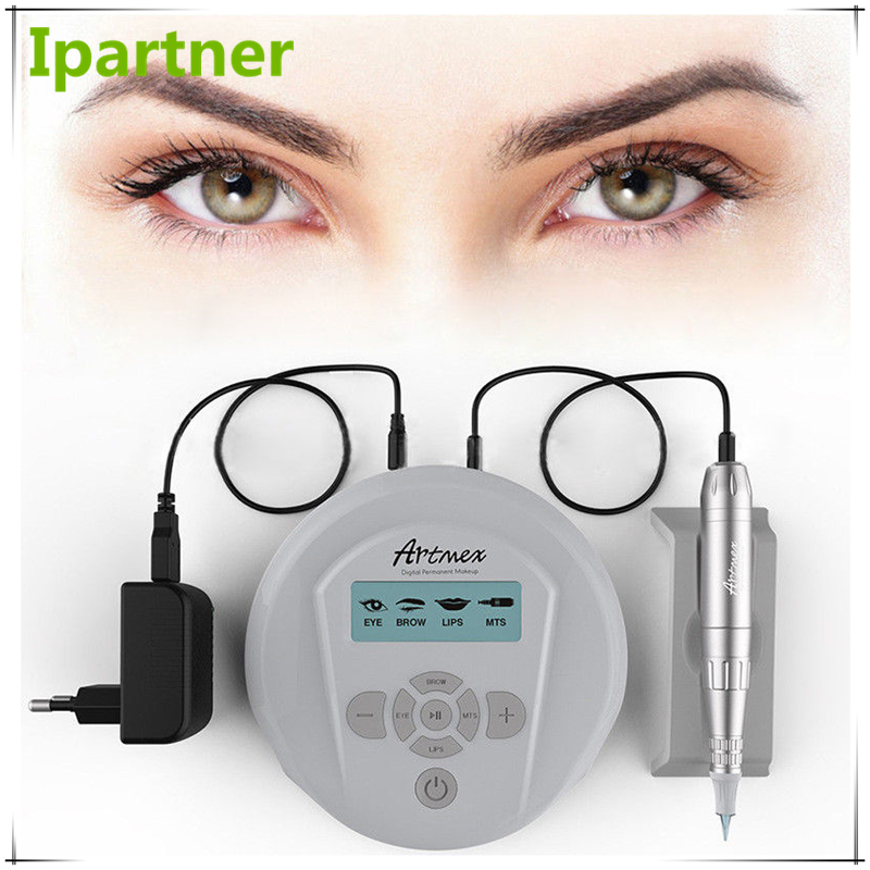 Mașină de tatuaje Ipartner Artmex V6 Machiaj permanent Sprancene Micropigmentare pentru buze MTS PMU