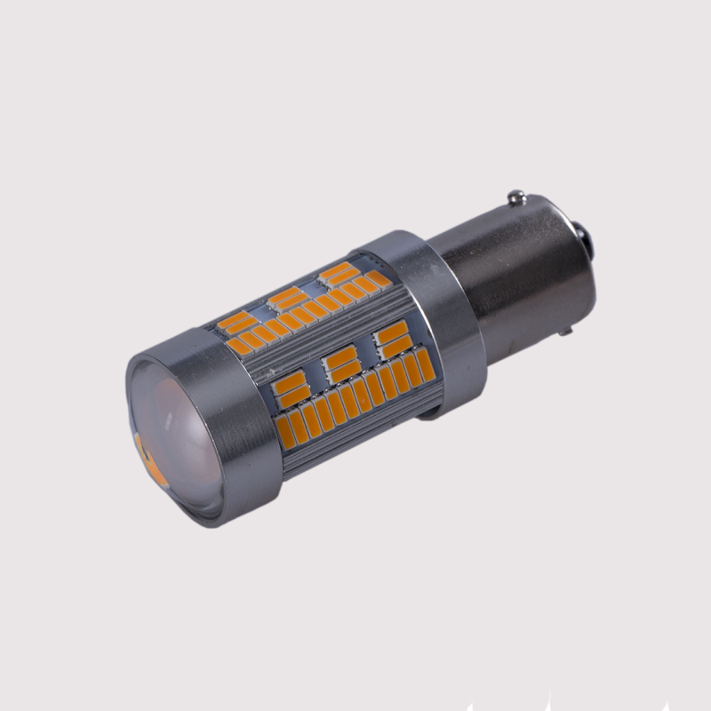 super canbus error 1.8A real 21W 105smd 4014 1100LM P21W PY21W W21W 7440 3156 LED lumină de semnalizare