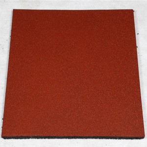 Tigla de cauciuc anti-alunecare colorată Rubbe paver pentru grădinițe