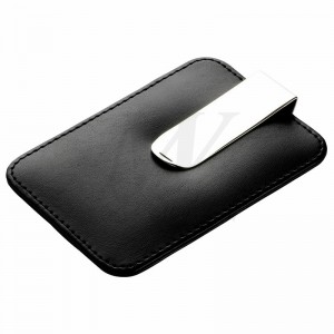 Husa PU / Metal Card de credit cu bani Clip_B86399
