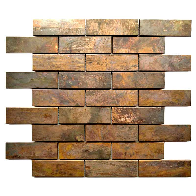 Placă mozaic Backsplash din cupru pentru baie și decorațiuni