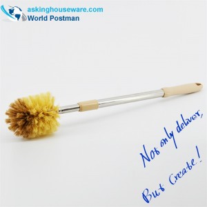 Perie de toaletă Akbrand Țeavă elastică din oțel inoxidabil