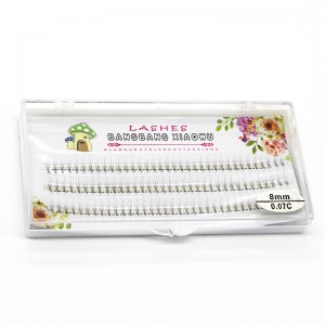 Extensii directe de geană individuale J / B / C / D / L