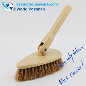 Akbrand cu mâner lung, pardoseală elastică, triunghi, cu cap de formă