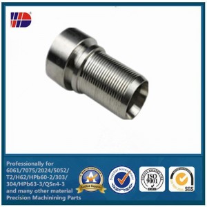 Prelucrarea CNC Piese de precizie a metalelor Piese metalice de înaltă precizie