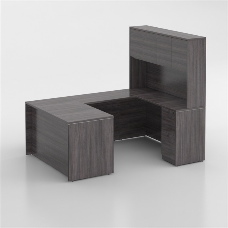 mobilier de birou laminat pentru piața din America - birouri, birou executiv U și casegood