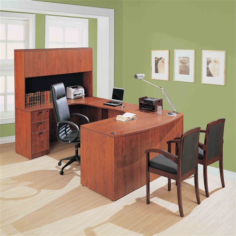 mobilier de birou laminat pentru piața americană - panouri E1 cu certificat CARB. Birouri, set U, casegood, bibliotecă, dulapuri etc.