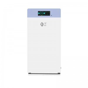 Purificator de aer de cameră cu mai multe funcții de design, cu filtru HEPA și lampă UV