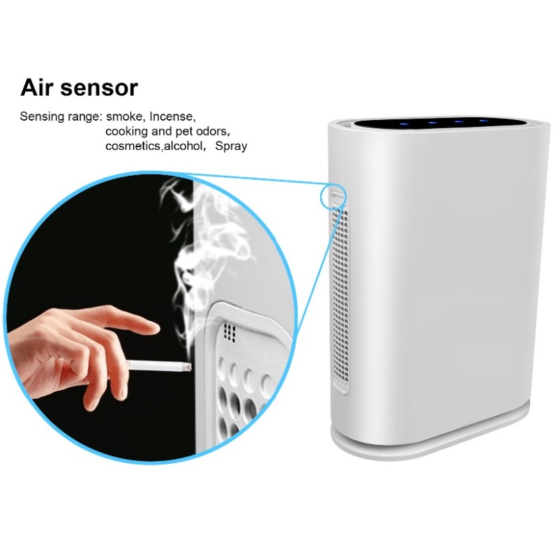 Purificator de aer cu ionizant de praf și fum, Purificator de aer cu ozon cu filtru HEPA