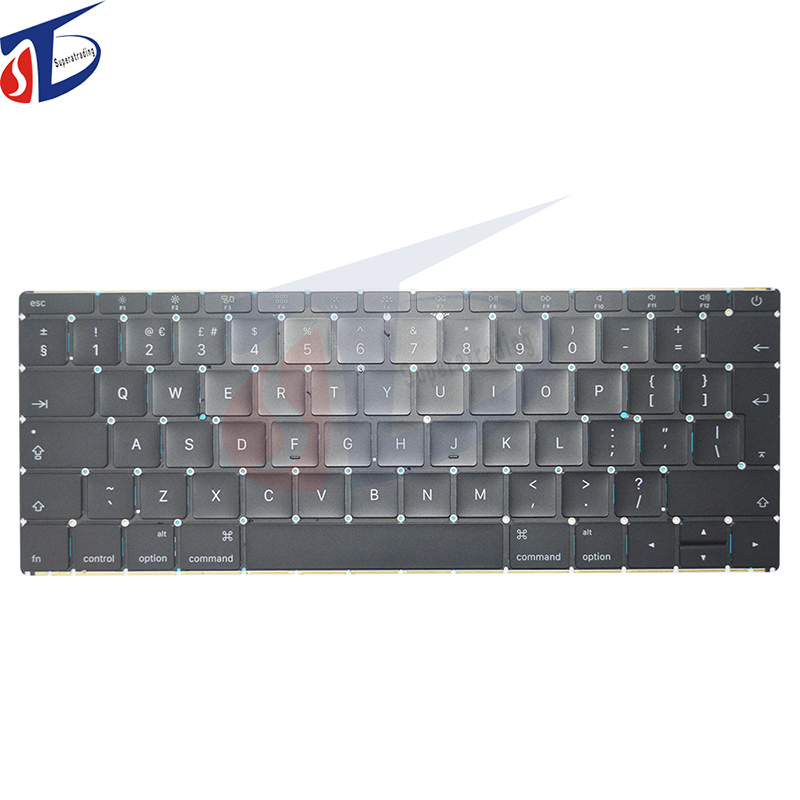 Tastatură 100% din Marea Britanie pentru Apple Macbook Pro Retina 12 '' A1534