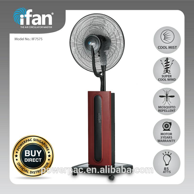 Aparate de răcire cu ventilator de iFan-PowerPac Mist Ventilator cu repulsor pentru țânțari (IF7575) Stocuri (stocuri disponibile)