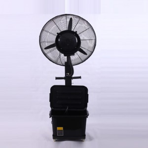 Reglabilă 30inch nou stil reîncărcabil din fabrică de ceață reîncărcabil suport de apă ventilator industrial de ceață, ventilator de ceață în aer liber