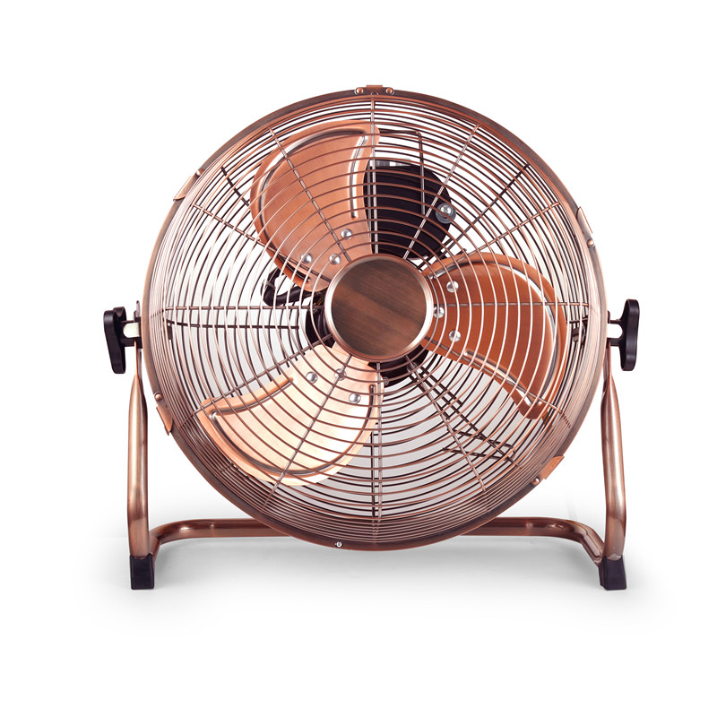 Ventilator de podea metalic de mare viteză de 16 