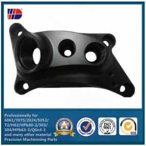 Mașini de frezat cu aluminiu de tăiere personalizate Partea din aluminiu cu sablu anodizat