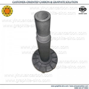 Rotor de degresare a grafitului și arborelui