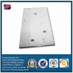 prelucrare personalizată a cnc foi de aluminiu piese de frezare cu cnc cu anodizare
