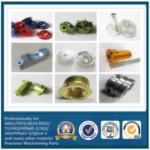 Service de prelucrare cnc piese de schimb din metal personalizate