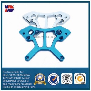 serviciu de prelucrare cu precizie a pieselor de aluminiu anodizate cnc