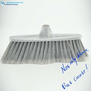 Cap de mână din plastic de culoare gri Akbrand cu deschidere lungă și subțire în bordul periei