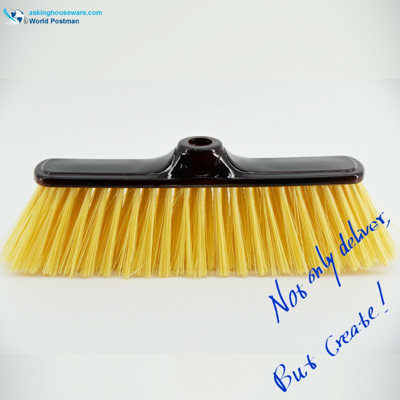 Cap de mână din plastic Akbrand cu placă de perii acoperite