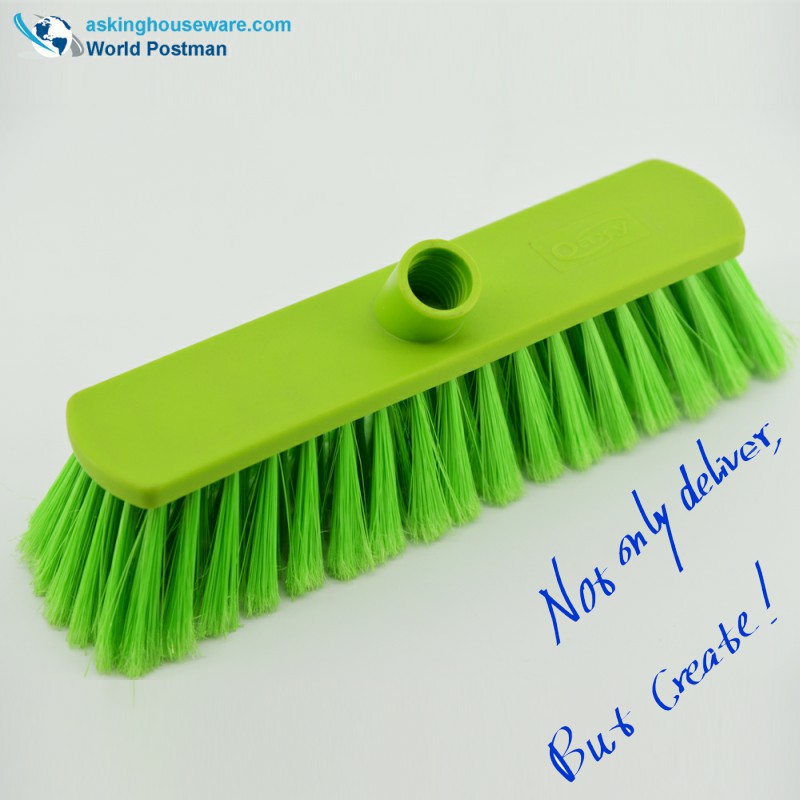 Pensulă de plastic Akbrand Push Push Broom Head cu filet oblic Simplu pătrat pătrat placă