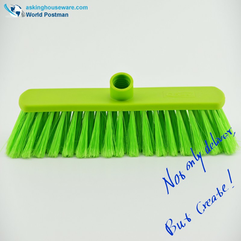 Pensulă de plastic Akbrand Push Push Broom Head cu filet oblic Simplu pătrat pătrat placă