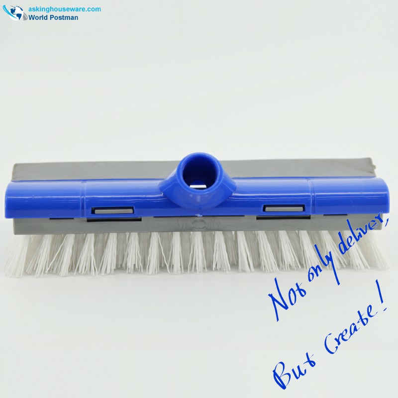 Akbrand Push Brush Piese moale pe partea din spate cu bordură oblică cu perie cu placă scurtă de durere PP
