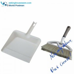 Pensula Akbrand Dustpan Broom cu praf pătrat de dimensiuni mari
