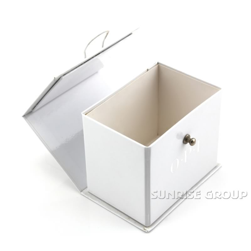 Cutie de hârtie pliabilă personalizată cu folie de argint pentru imprimare personalizată
