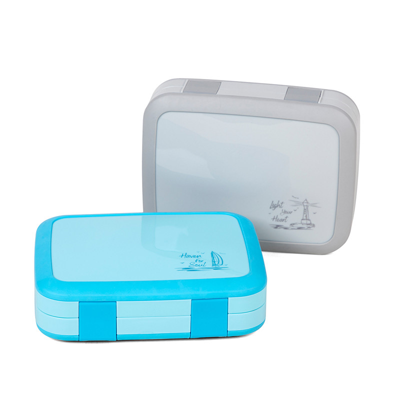 Cutie de prânz pentru copii Bento, fără scurgere, din plastic BPA
