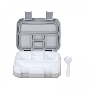 Cutie de prânz pentru copii Bento, fără scurgere, din plastic BPA
